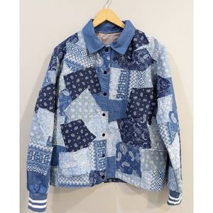Blue Patched Jacket (Chest 40-42″)